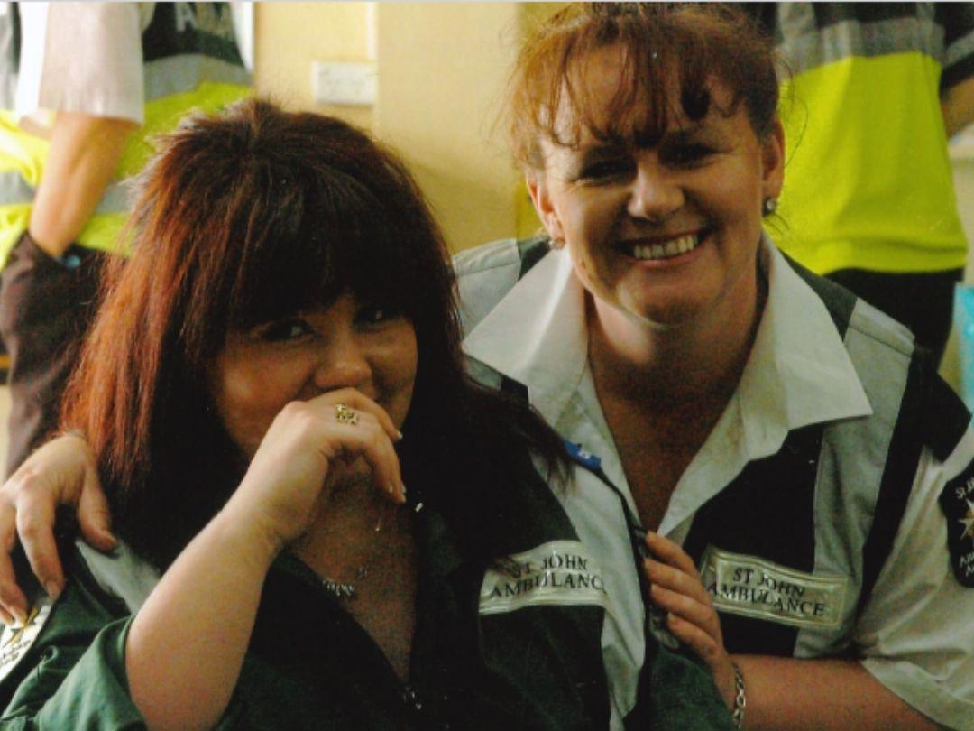 Georgie and daughter Aimee